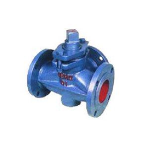 三通铸铁旋塞阀X44W-1.0